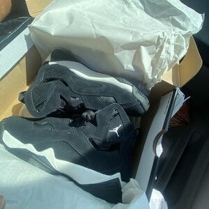 Black and White Jordans